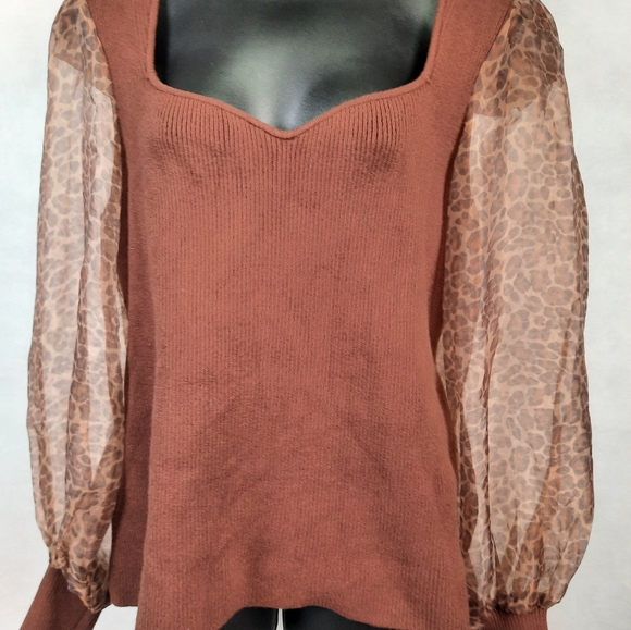 Brown Sheer Sleeves - Picture 3 of 6